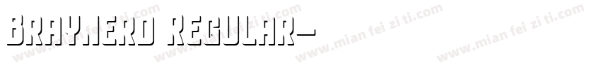 Braynerd Regular字体转换